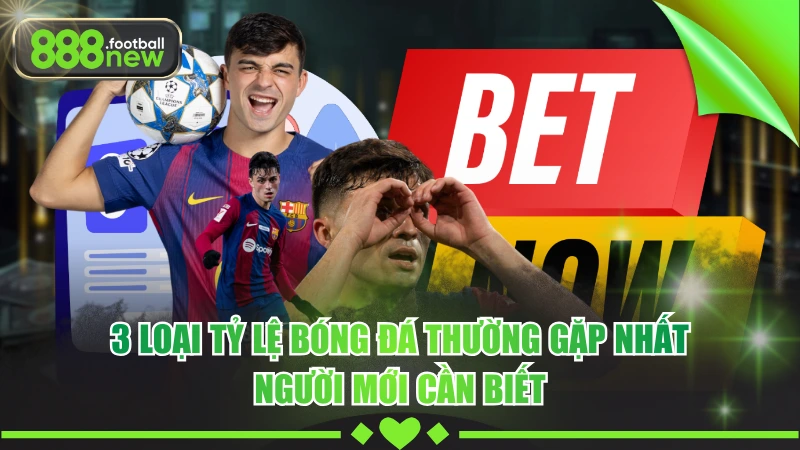 Cập Nhật Tỷ Lệ Bóng Đá Chuẩn Xác Nhất Giúp Tân Binh Về Bờ An Toàn 6 3 Loại Tỷ Lệ Bóng Đá Thường Gặp Nhất Người Mới Cần Biết